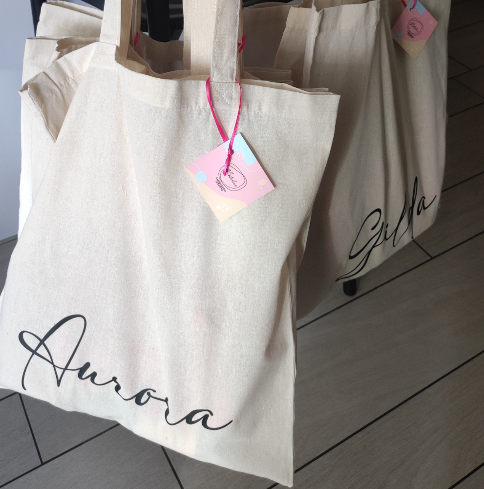 Shopping Bag un cotone personalizzata