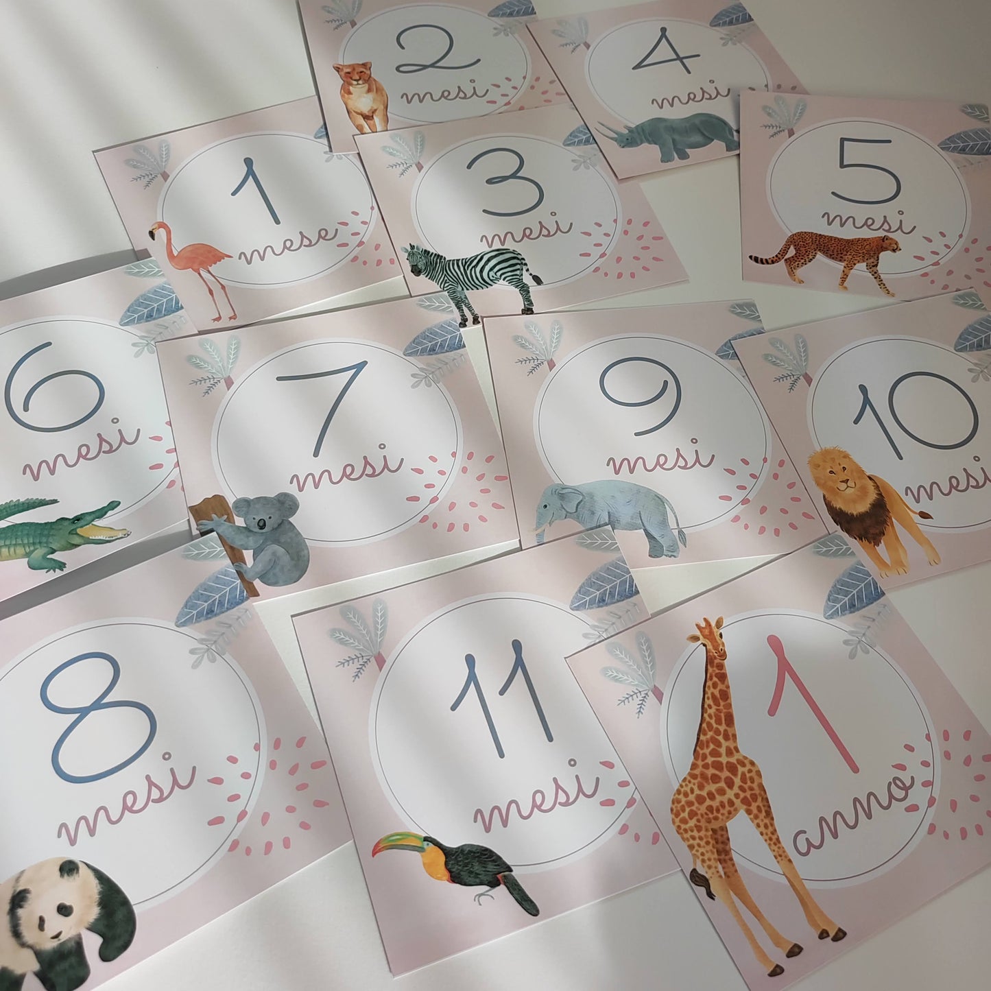 Biglietti Milestone complimese neonati