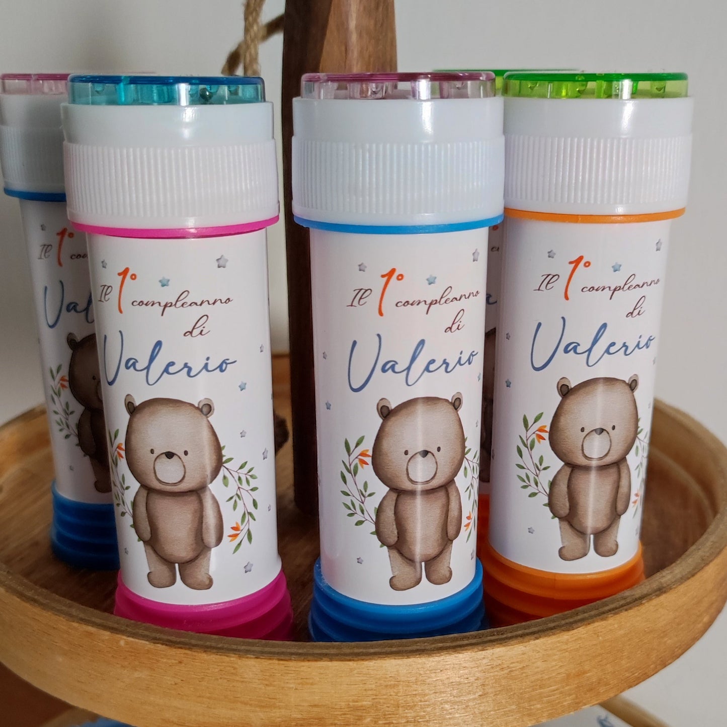 Bolle di sapone classiche personalizzate