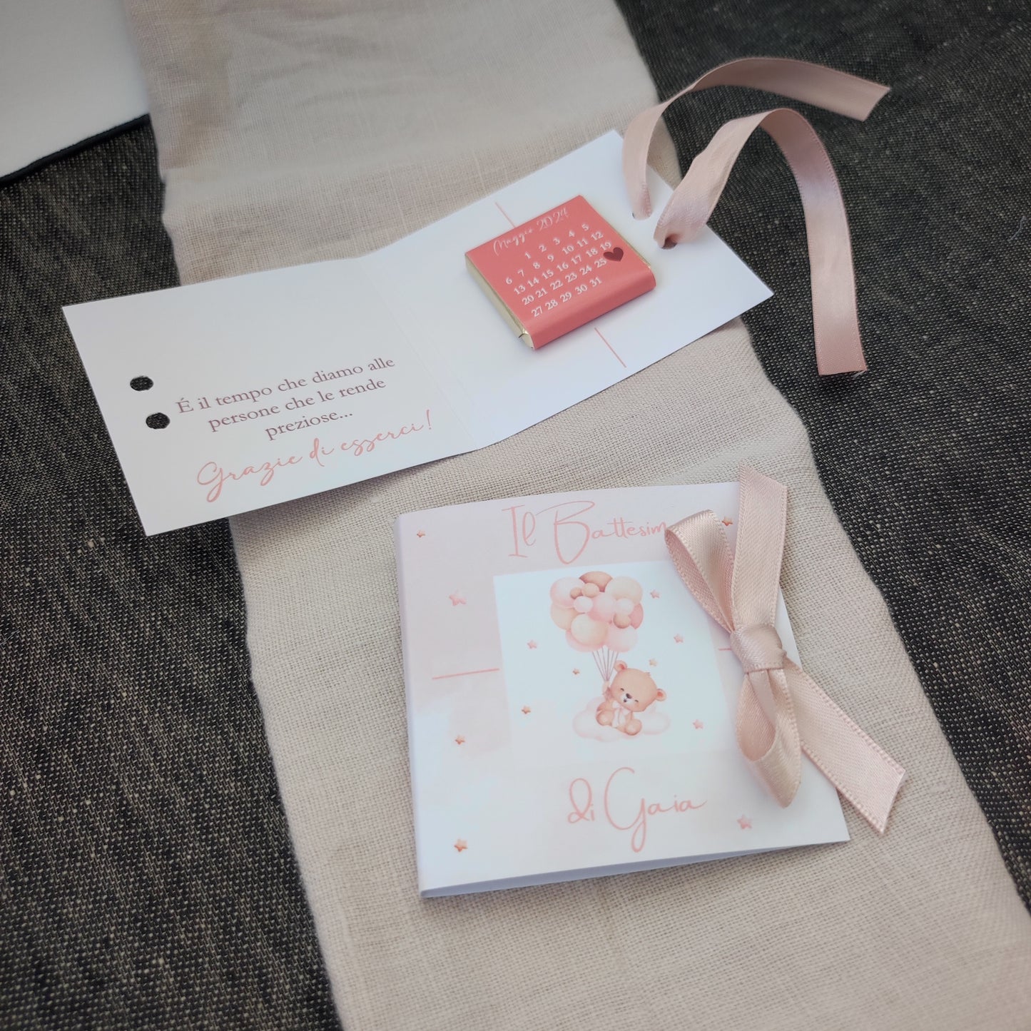 Cioccolatino personalizzati a libricino