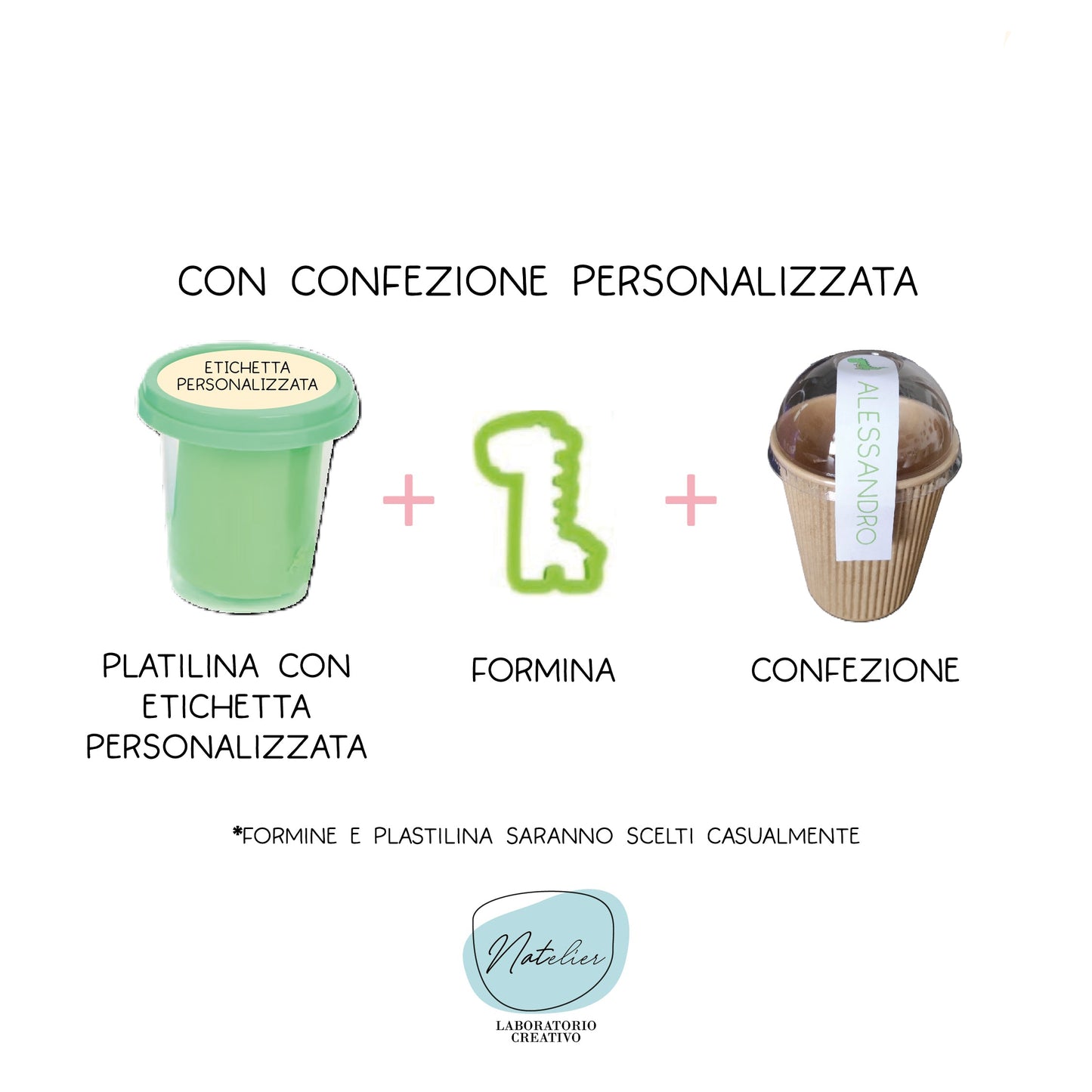 Set plastilina personalizzata