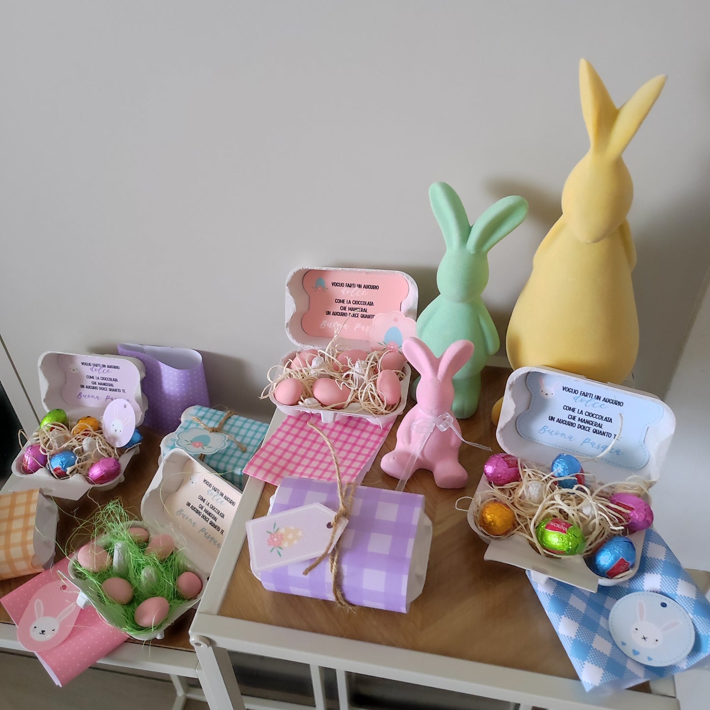 Mini scatola di uova personalizzata