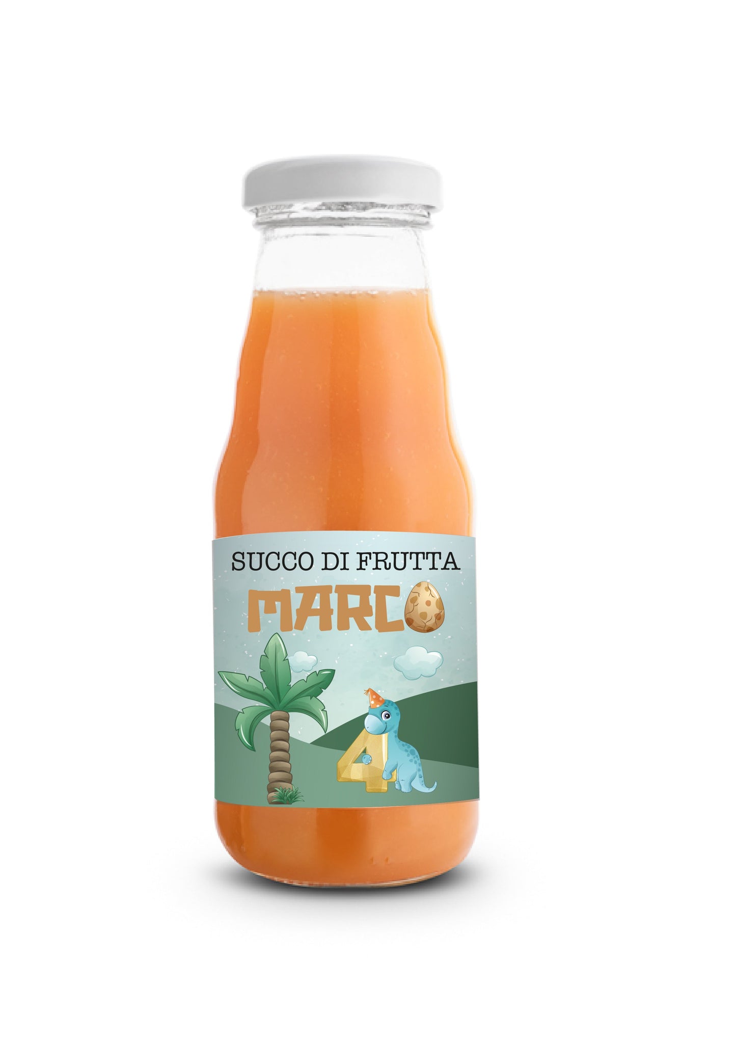 Bottigliette succo di frutta personalizzate