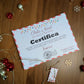 Lettera a Babbo Natale con Certificato dei buoni