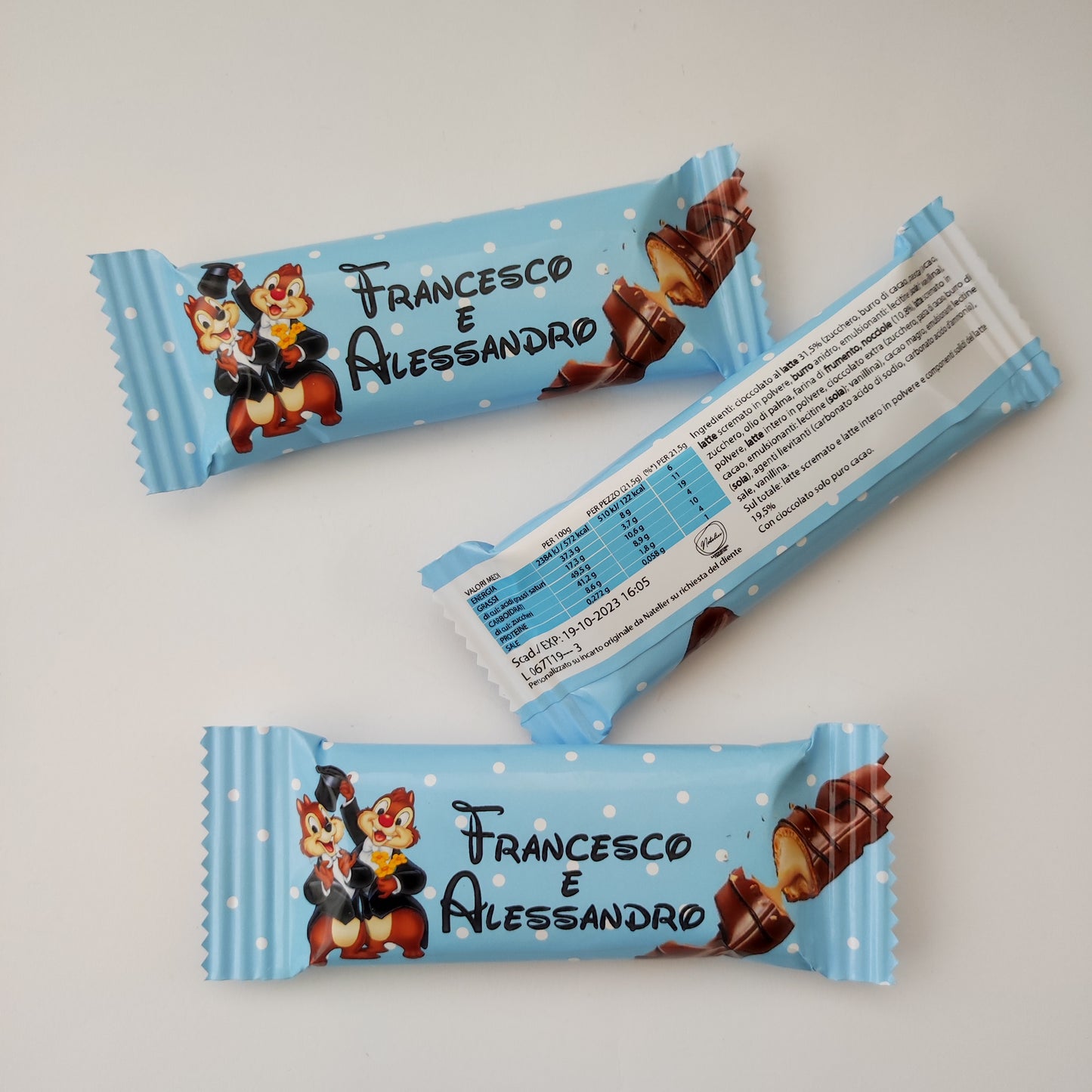 Kinder Bueno personalizzato