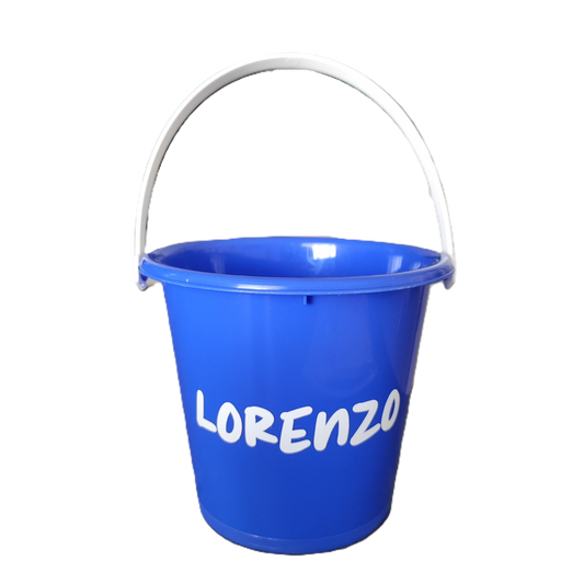 Secchiello mare con nome personalizzato